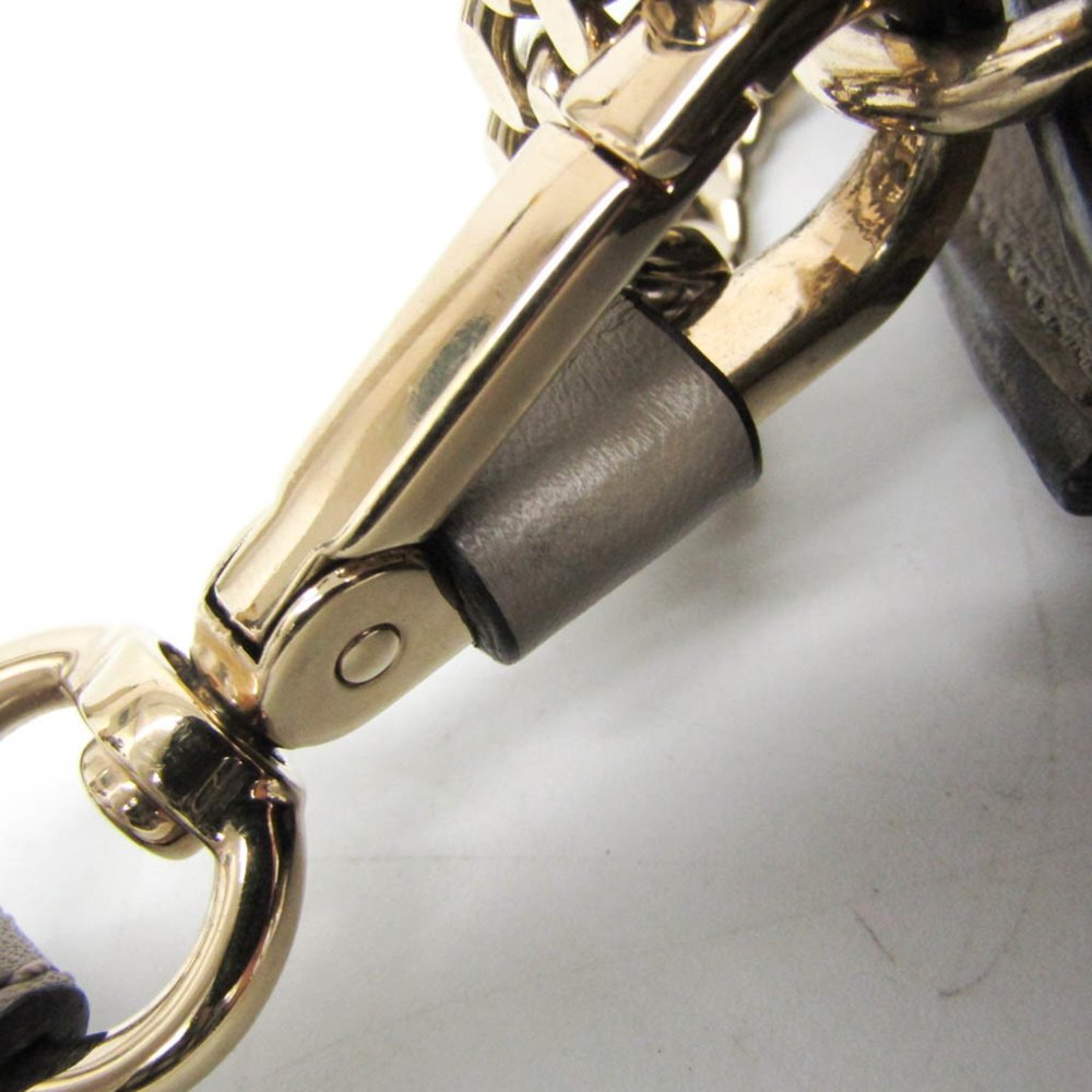 CHLOE Gray Leather Shoulder Bag - Picture 13 of 16